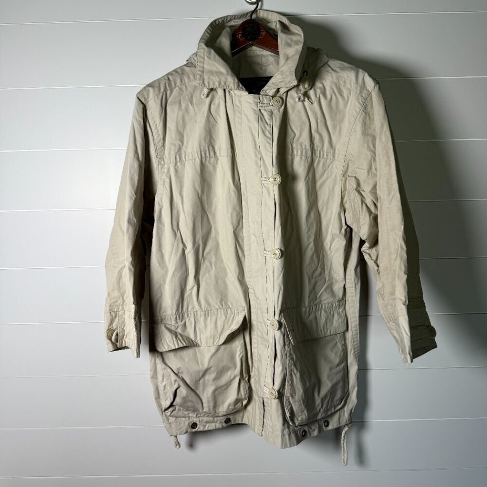 VINTAGE: EXP JEANS Jacket- EXPRESS, SIZE XS, TAN